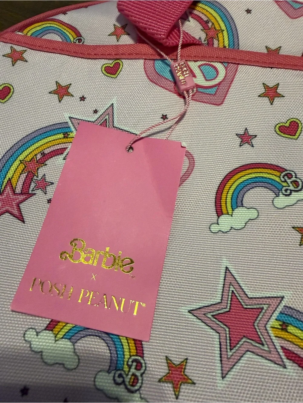 Posh Peanut barbie Star Power Duffel Women Kid Overnight Bag Travel NWT